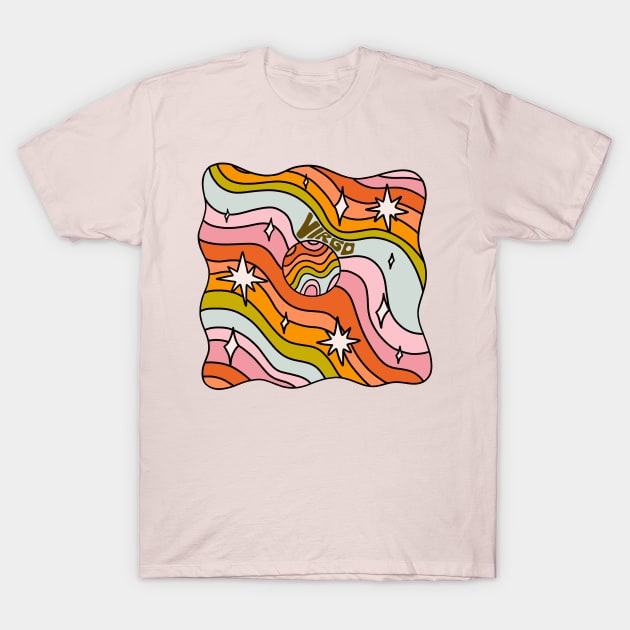 Virgo Planet T-Shirt by Doodle by Meg